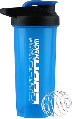 TRUE INDIAN 700 ml Plastic Shaker(Pack of 1, Blue)