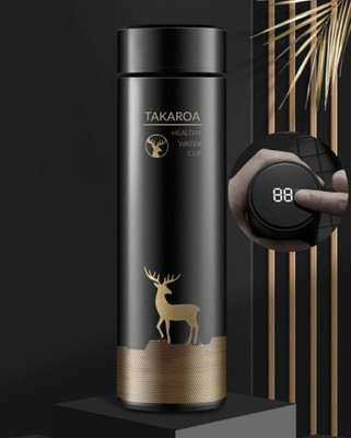 Cilox 500 ml Steel Bottle(Pack of 1, Black)