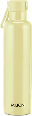 MILTON 880 ml Steel Flask(Pack of 1, Beige)