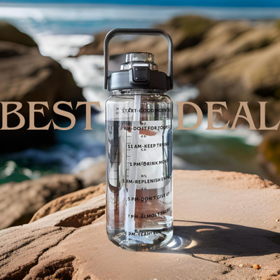 anshika 2000 ml Plastic Sipper(Pack of 1, Black)