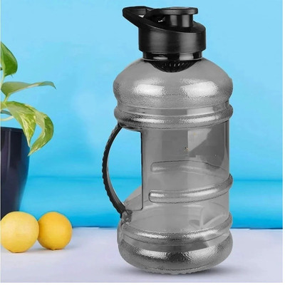 MMIRACLE 1500 ML GYM SHAKER 1500 ml Shaker(Pack of 1, Black, Plastic)