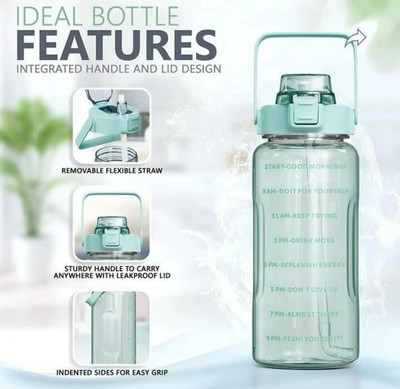 MR Wonder 2000 ml Plastic Sipper(Pack of 1, Blue)