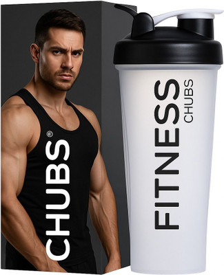 Chubs 700 ml PET Shaker(Pack of 1, Off White)