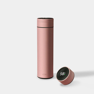 3D METRO SUPER STORE 500 ml Steel Flask(Pack of 1, Pink)
