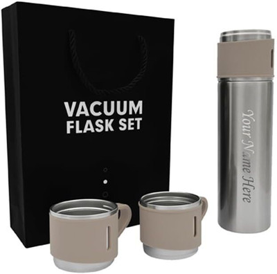 ashishprinting 500 ml Steel Bottle(Pack of 1, Beige, Multicolor)