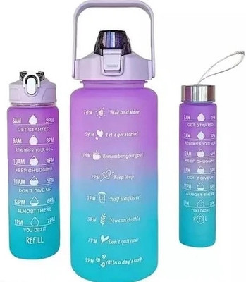 RTEX 2000 ml Plastic Sipper(Pack of 3, Multicolor)