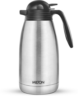 MILTON Thermosteel Carafe 1500 ml Flask(Pack of 1, Silver, Steel)