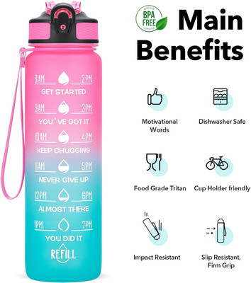 Esenca 1000 ml Plastic Bottle(Pack of 1, Multicolor)