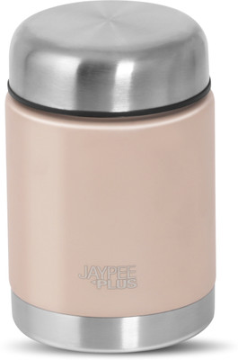 Jaypee Plus 400 ml Steel Flask(Pack of 1, Pink)