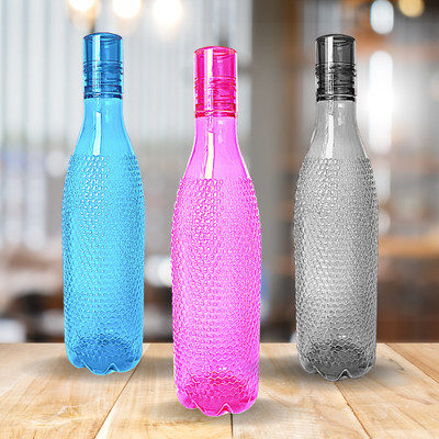 3D METRO SUPER STORE 1000 ml PET Bottle(Pack of 3, Multicolor)