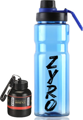 ZYRO 700 ml Plastic Sipper(Pack of 2, Blue)