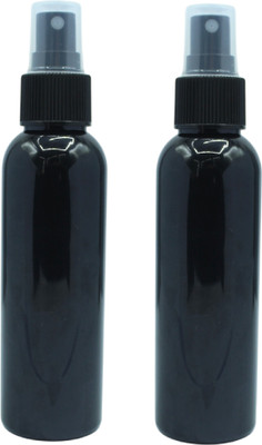 FUTURA MARKET 120 ml PET Spray Bottle(Pack of 2, Black)