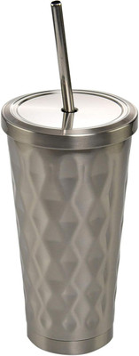 3D METRO SUPER STORE 500 ml Steel Flask(Pack of 1, Silver)