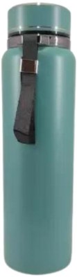 SuperGeneriX Hot & Cold Stainless Steel Water Bottle 1000 ml Bottle(Pack of 1, Blue, Steel)
