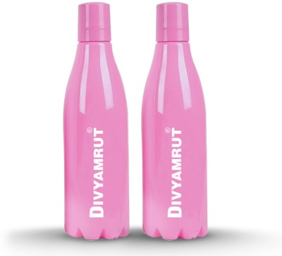 DIVYAMRUT PINK 1000 ml Bottle(Pack of 2, Pink, Plastic)