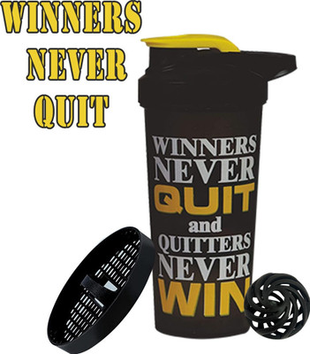 TRUE INDIAN 700 ml Plastic Shaker(Pack of 1, Yellow)