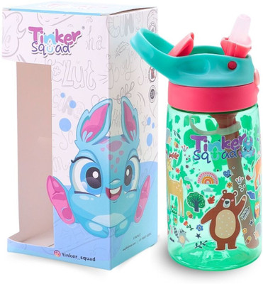 Tinker Squad 500 ml Tritan Sipper(Pack of 1, Green)