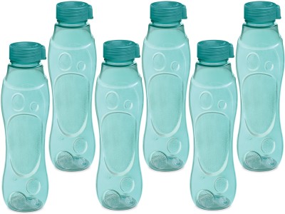 MILTON Grammy Pet Water Bottle Set of 6, Blue 1000 ml Bottle(Pack of 6, Blue, Plastic)
