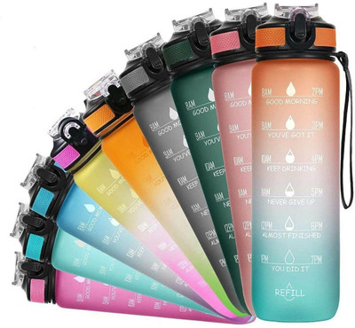 Sahastra 1000 ml Plastic Bottle(Pack of 1, Multicolor)
