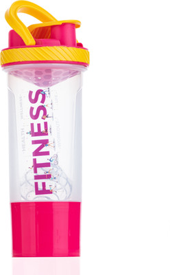 GK sales 700 ml Plastic Shaker(Pack of 1, Pink)