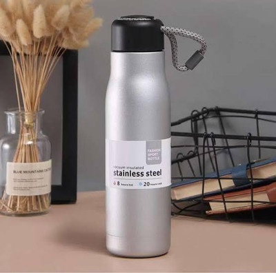Nirmala Creation 500 ml Stainless Steel Bottle(Pack of 1, Silver)