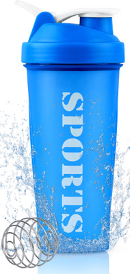 ZYRO 650 ml Plastic Shaker(Pack of 1, Blue)