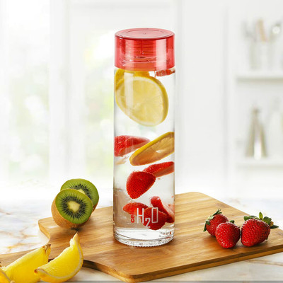 cello 920 ml Glass Bottle(Pack of 1, Red)