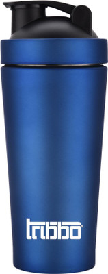 tribbo 750 ml Steel Shaker(Pack of 1, Blue)