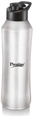 Prestige 1000 ml Steel Bottle(Pack of 1, Silver)