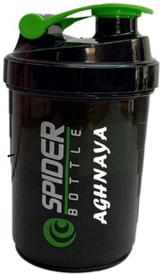 AGHNAYA 750 ml Plastic Shaker(Pack of 1, Black)