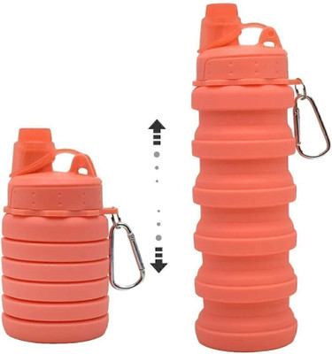 SHUANG YOU 500 ml Silicone Sipper(Pack of 1, Pink)