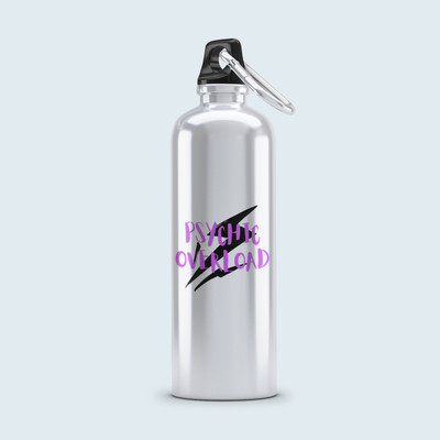 Epic Merch Phychic Overload 750 ml Bottle(Pack of 1, White, Aluminium)