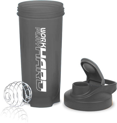 COOL INDIANS 700 ml Plastic Shaker(Pack of 1, Grey)