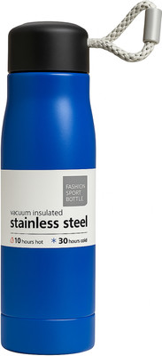 Shaping Fabric 500 ml Steel Bottle(Pack of 1, Blue)