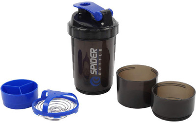 Spider Mart 500 ml Plastic Shaker(Pack of 1, Blue)