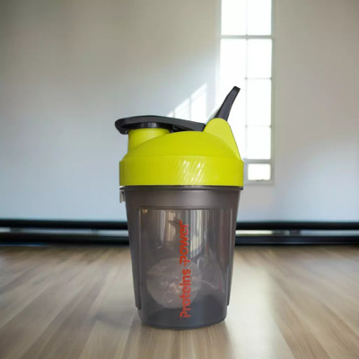 frizka 300 ml Plastic Shaker(Pack of 1, Light Green)