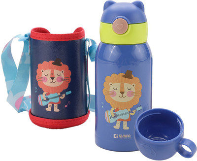 KUBER INDUSTRIES 500 ml Steel Shaker(Pack of 1, Blue)