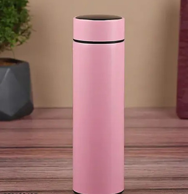 Nexora Smart LED Temperature Display Vacuum Flask Bottle – 500ml 1000 ml Bottle(Pack of 1, Pink, Steel)