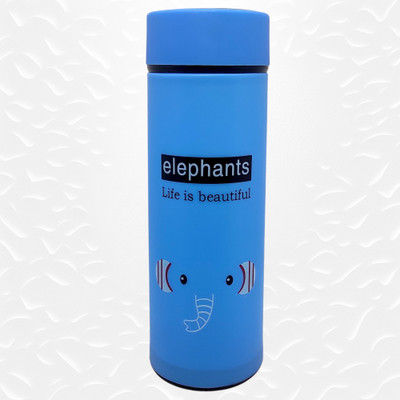 SIS Ecommerce 400 ml Glass, Plastic Bottle(Pack of 1, Blue)