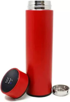 Seyes 500 ml Plastic, Steel Bottle(Pack of 1, Red)