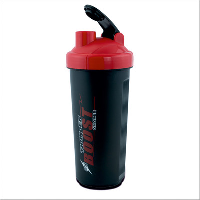 Trueware 700 ml Plastic Shaker(Pack of 1, Red)