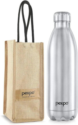 pexpo 1500 ml Steel Flask(Pack of 1, Silver)