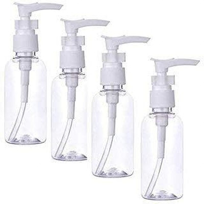 HARRODS 100 ml Plastic Spray Bottle(Pack of 4, White)