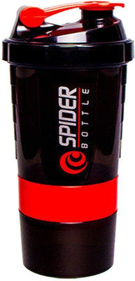 G And Sons 500 ml Plastic Shaker(Pack of 1, Red)