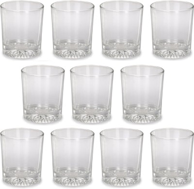 AFAST (Pack of 11) E_GGlass- D11 Glass Set Water/Juice Glass(300 ml, Glass, Clear)