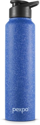 pexpo Sports and Hiking Stainless Steel, Chromo 1000 ml Bottle(Pack of 1, Blue, Steel)