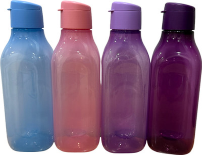 TUPPERWARE 1000 ml Plastic Bottle(Pack of 4, Multicolor)