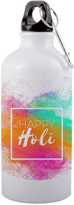 HeartInk 750 ml Aluminium Bottle(Pack of 2, White)