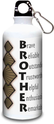 Exciting Lives 600 ml Aluminium Sipper(Pack of 1, White)