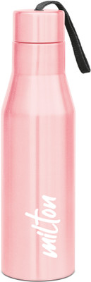 MILTON 1000 ml Steel Bottle(Pack of 1, Pink)